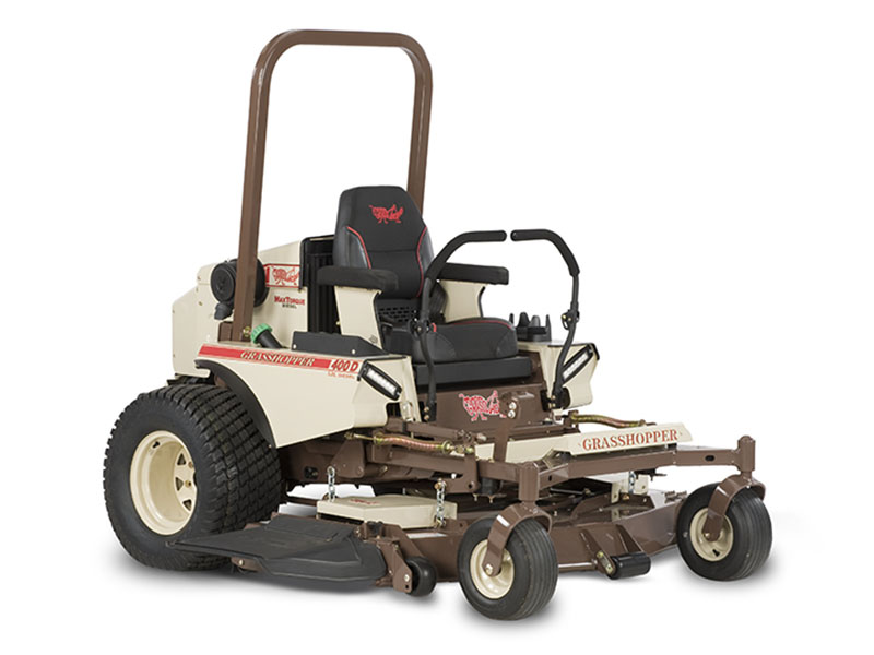 Grasshopper 400D (72-in) zero-turn mower