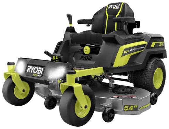 Ryobi 80V HP 54 zero-turn mower